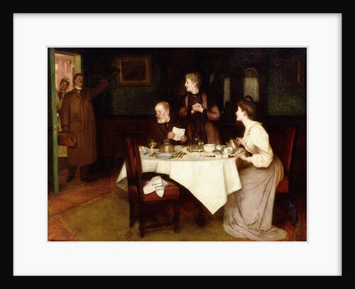 Family at Tea, 1898 by Maurice Grun