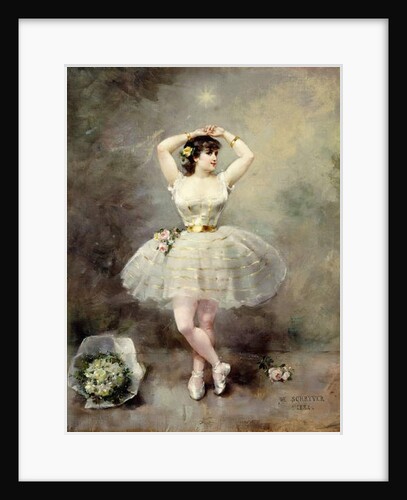 Prima Ballerina, 1884 by Louis de Schryver