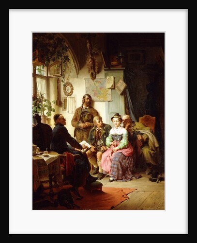 The Marriage Instructions, 1866 by Peter Baumgartner