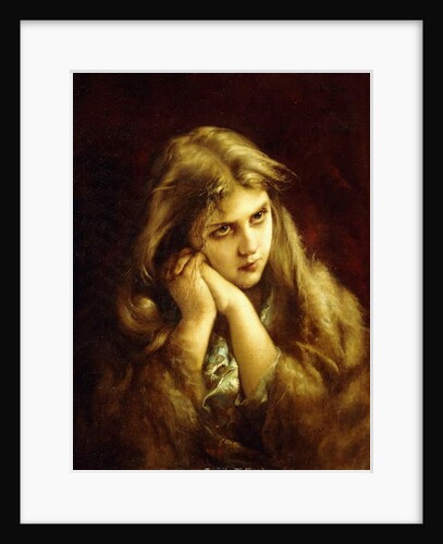 A Pensive Moment, 1882 by Virgilio Tojetti