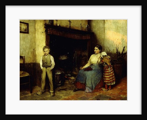 Trouble Brewing, 1883 by Evariste Carpentier