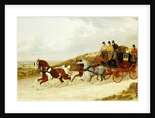 The Edinburgh and London Royal Mail, 1838 by John Frederick Herring Snr