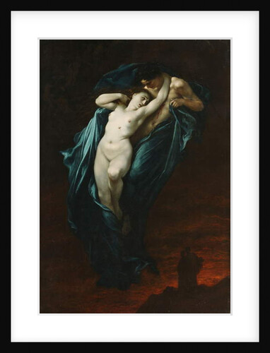 Paolo and Francesca da Rimini, 1863 by Gustave Dore