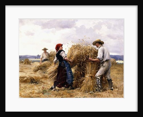 Stacking Hay by Julien Dupre