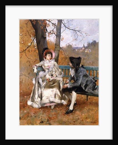 The Rendez-vous by Emile August Pinchart