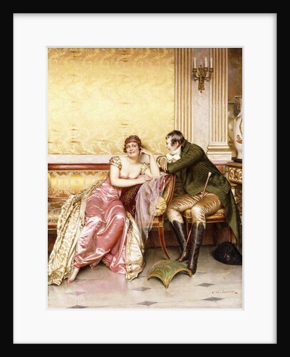 Her Suitor by Joseph Frederick Charles Soulacroix