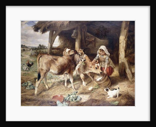 The Weanlings, 1889 by Walter Hunt