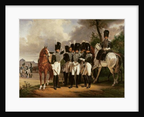 Portrait of the General Marquis de Talhout-Roy, 1818-19 by Emile Jean Horace Vernet