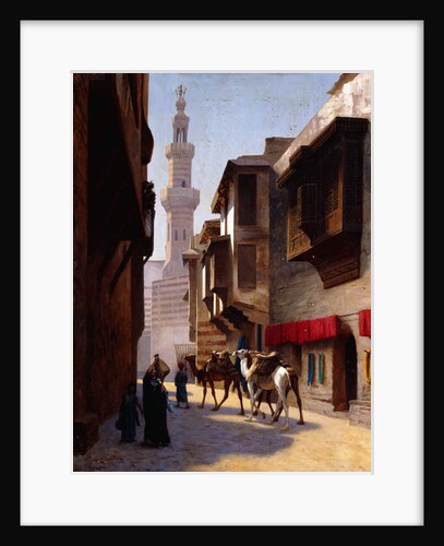 A Street in Cairo by Jean Leon Gerome