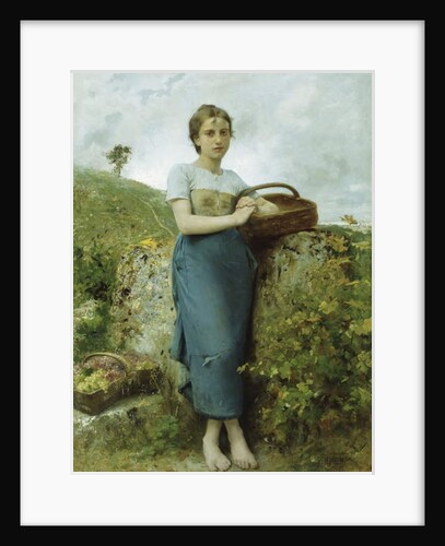 The Grape Picker, 1895 by Leon Bazile Perrault