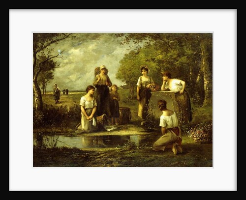 The Laundresses by Leon Richet