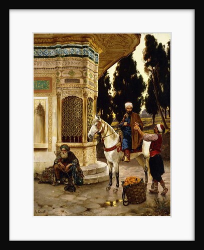 Outside the Palace by Rudolphe Ernst