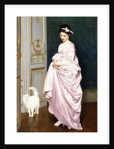 Feline Affection, 1872 by Joseph Caraud