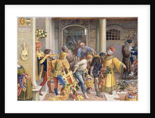 A Florentine Festival: Preparations in the Kitchen and Canteen, by Ricciardo Meacci