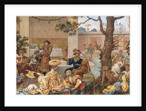 A Florentine Festival: Passtimes after Lunch by Ricciardo Meacci