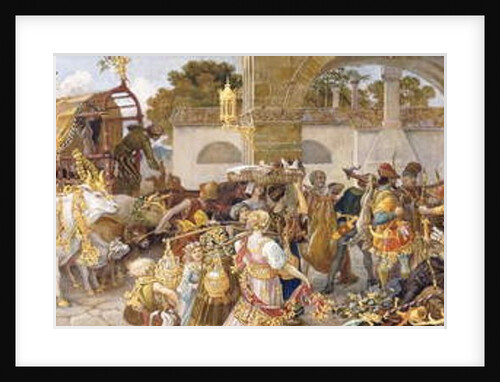 A Florentine Festival: The Arrival of The Provisions, by Ricciardo Meacci