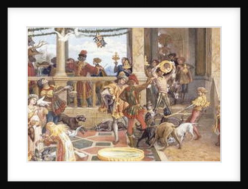 A Florentine Festival: Bringing the Left-overs to the Animals and Table of the Poor by Ricciardo Meacci