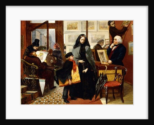 A Sketch for 'Nameless and Friendless', c.1857 by Emily Mary Osborn