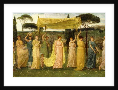 The Advent of Spring, 1873 by Walter Crane