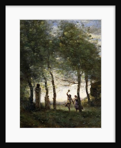 Small Bacchanale, 1874 by Jean Baptiste Camille Corot