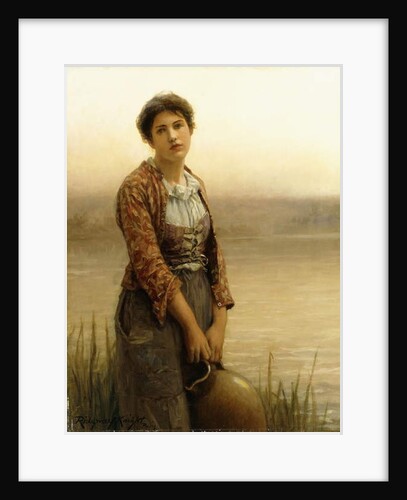The Water Carrier by Daniel Ridgway Knight