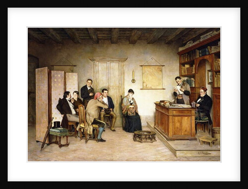 The Reading of the Will by Achille Glisenti