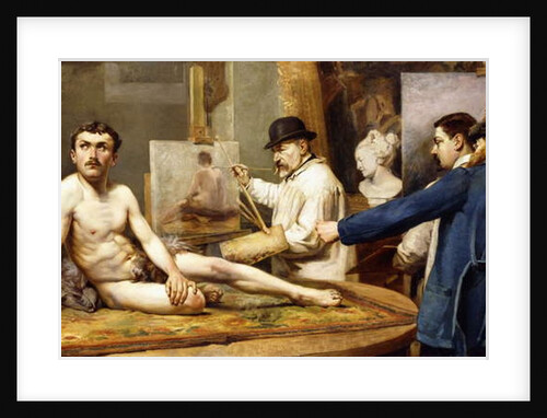 In Front of the Painter by Enrico Bogliani