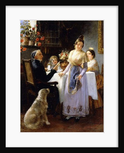 The Letter, 1897 by Juan Antonio Benlliure y Gil