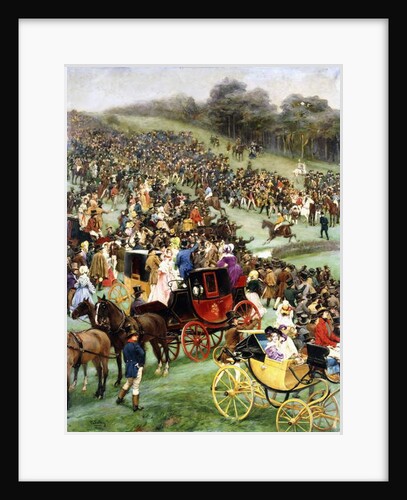 The Steeplechase by Carlo Wostry