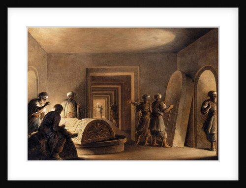 Figures in Egyptian Tombs by Luigi Mayer