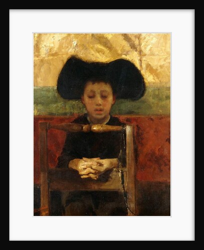 Altar Boy Praying, c.1865-1875 by Antonio Mancini