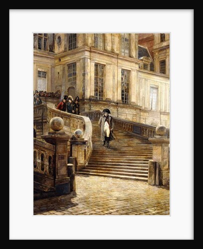 Napoleon's Abdication, c.1890-1899 by Georges Jules Auguste Cain