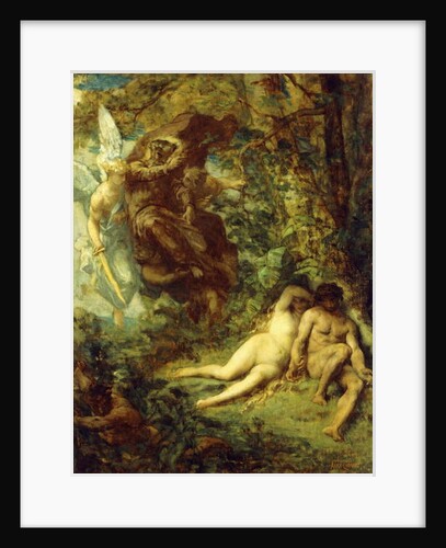 Study for Paradis Perdu by Alexandre Cabanel