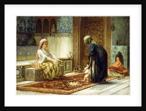 The First Steps, 1878 by Frederick Arthur Bridgman
