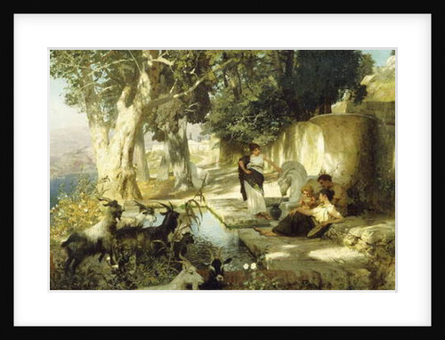 Sunny Afternoon at the Well by Henryk Siemieradzki