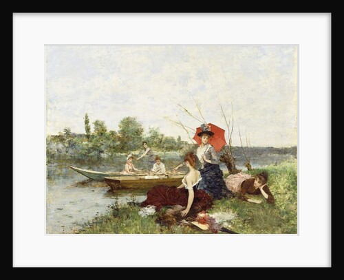 The Boating Party by Francesco Miralles Galaup
