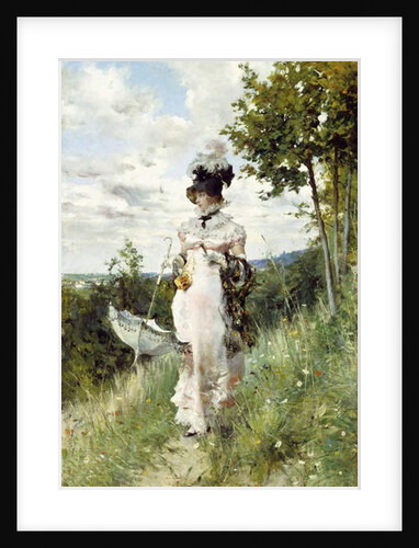 The Summer Stroll, by Giovanni Boldini