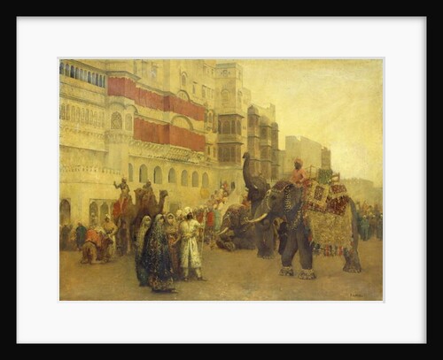 A Fete Day at Bekanir-Beloochistan, Bekanir by Edwin Lord Weeks