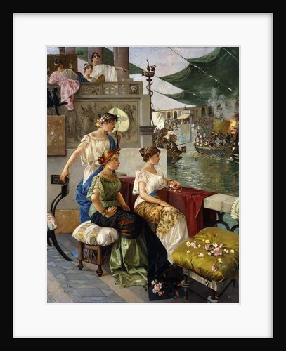 A Roman Spectacle by Blas Olleros y Quintana