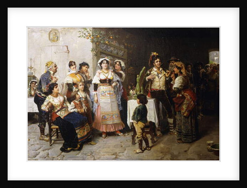 Preparations for the Wedding by Giacomo Mantegazza