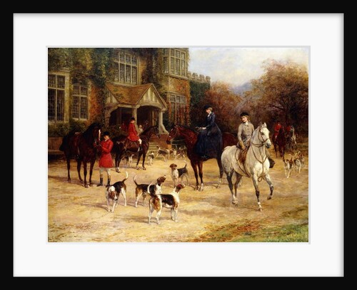 The Meet by Heywood Hardy