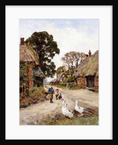 Off to School by Henry John Yeend King