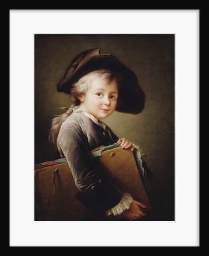 A Young Boy holding a Portfolio, 1760 by Francois-Hubert Drouais