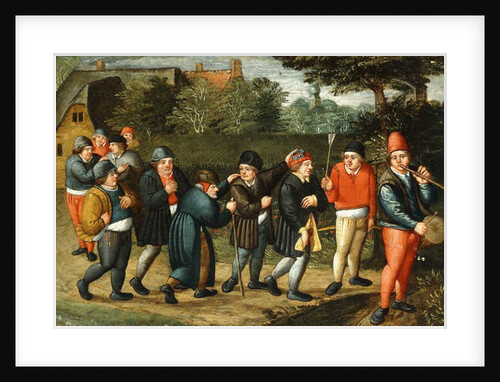 The Groom's Procession by Abel Grimmer or Grimer