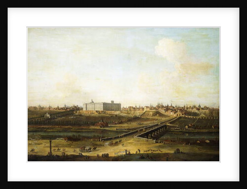 Madrid and the Palacio Real from the West Bank of the Manzanares, 1752-53 by Antonio Joli
