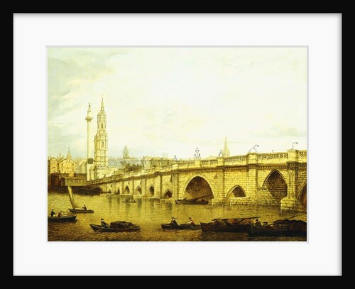 A View of London Bridge by John Dean Paul