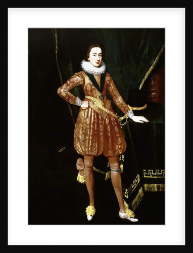 Portrait of King Charles I as the Prince of Wales by Daniel Mytens