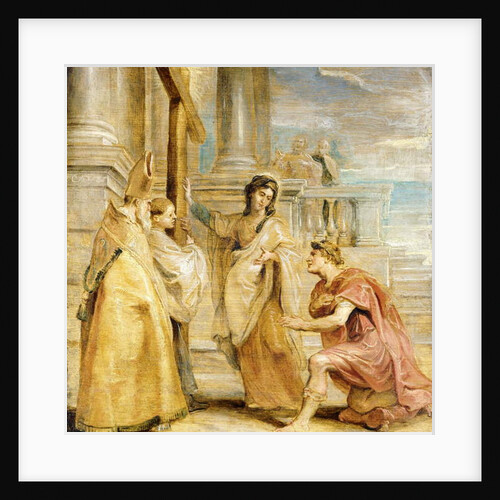 Constantine worshipping the True Cross by Peter Paul Rubens
