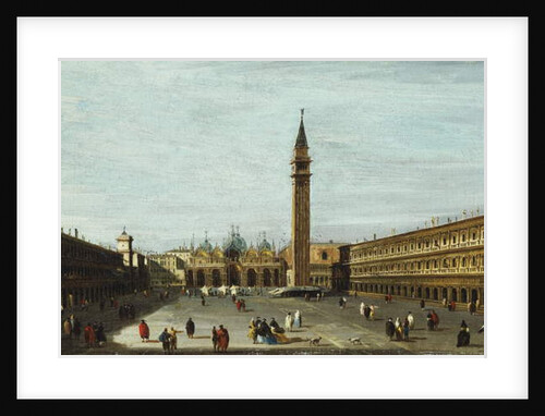 The Piazza San Marco, Venice looking East by Francesco Guardi