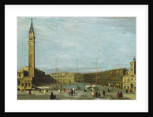 The Piazza San Marco, Venice looking West by Francesco Guardi